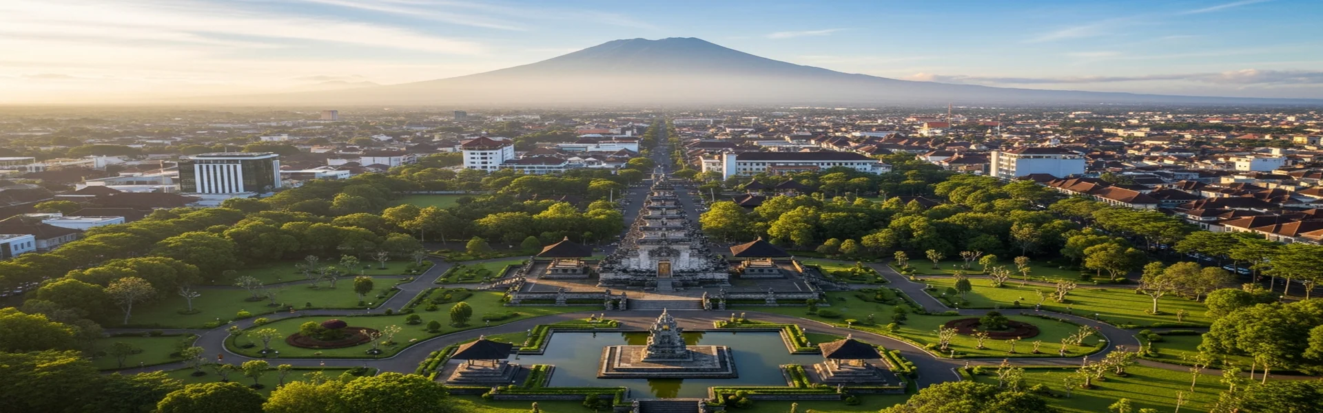 Sewa Alphard Denpasar - Monumen Bajra Sandhi aerial
