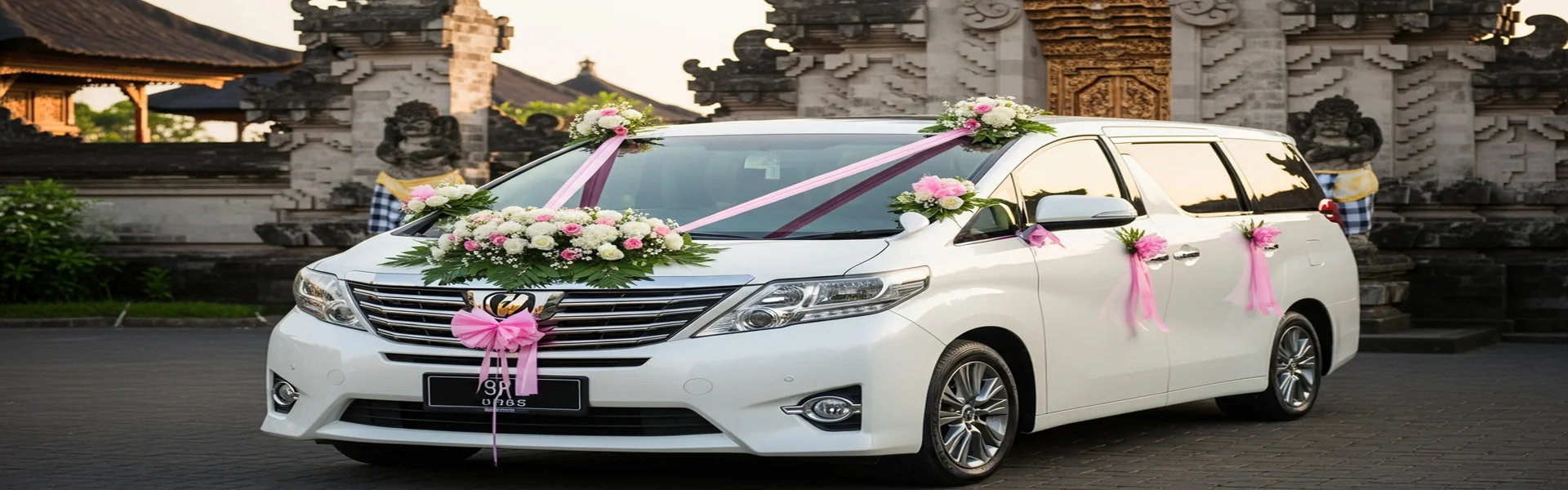 Sewa Alphard Pernikahan Bali wedding car