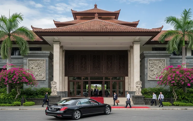 Toyota Alphard di convention center Denpasar