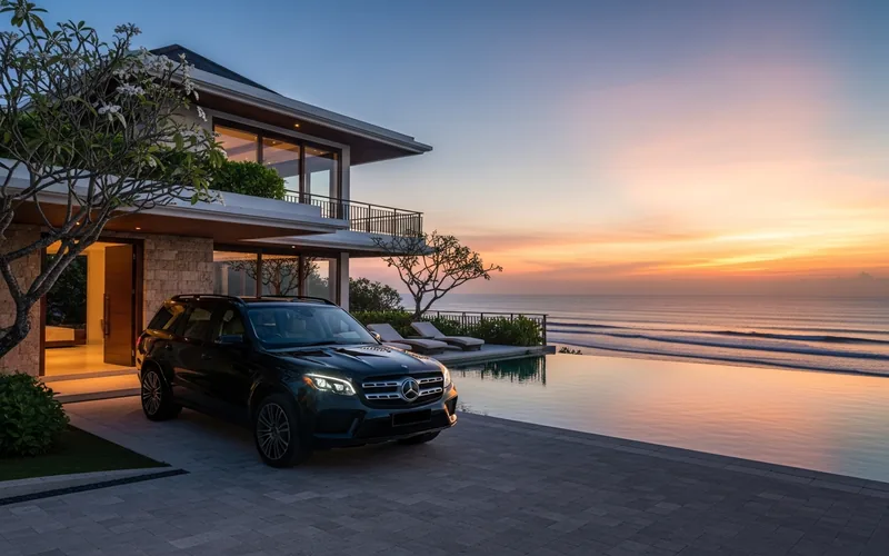 Toyota Alphard di villa tebing Jimbaran