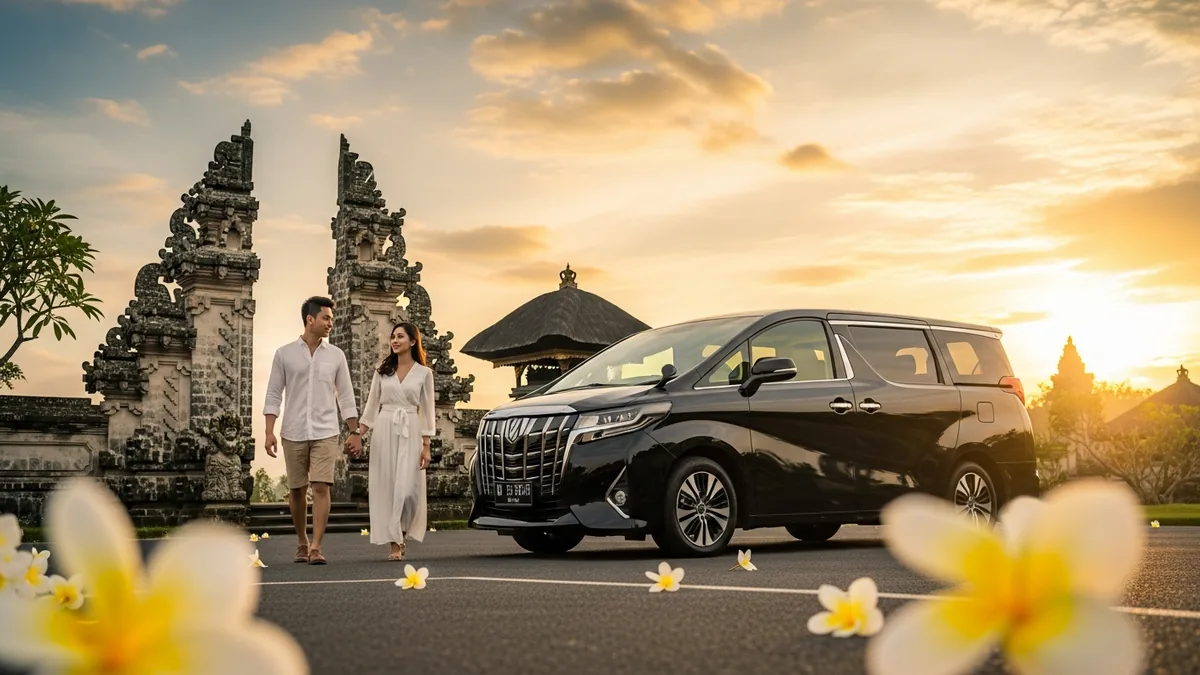 Sewa Alphard untuk Bulan Madu di Bali: Romantic Tour Guide 2026